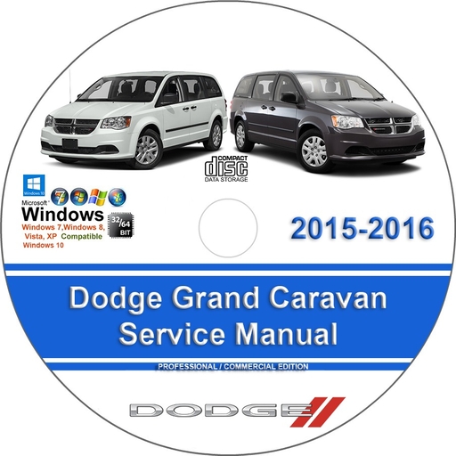Dodge Grand Caravan 2015 2016 Factory Service Repair Manual + Wiring