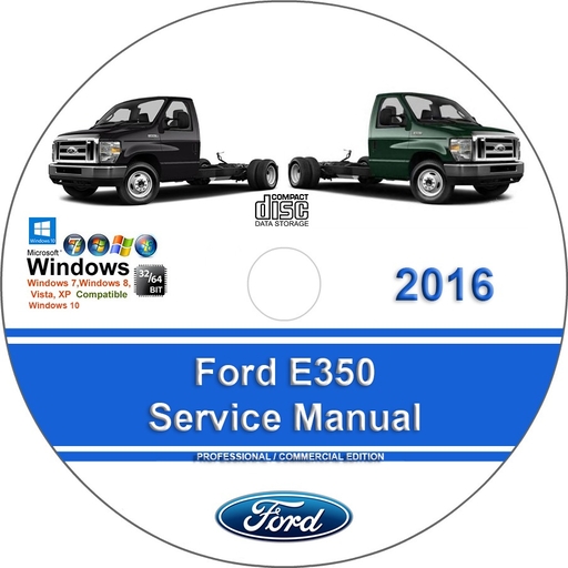 Ford Econoline E350 2016 Factory Service Repair Manual + Wiring