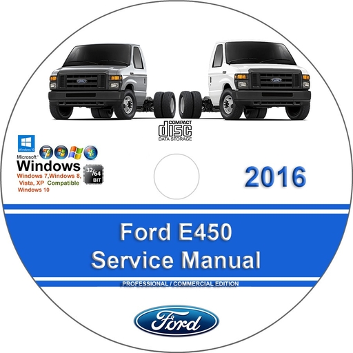 Ford Econoline E450 2016 Factory Service Repair Manual + Wiring