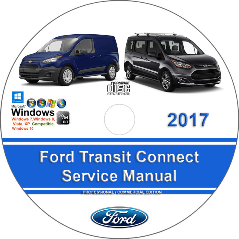 2014 Ford Transit Connect Service Shop Repair Information Manual ON CD NEW