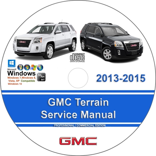 GMC Terrain 2013 2014 2015 Factory Service Repair Manual + Wiring