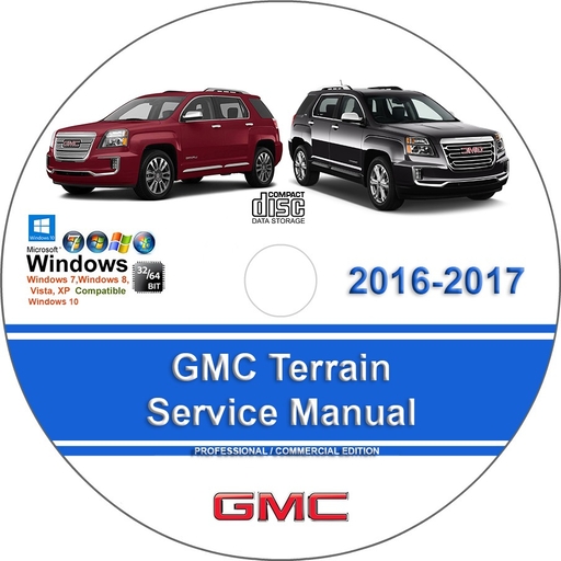 GMC Terrain 2016 2017 Factory Service Repair Manual + Wiring