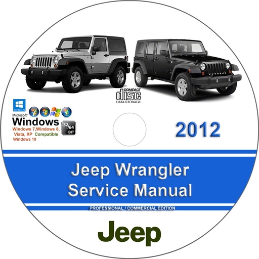 Jeep Wrangler 2012 Factory Service Repair Manual + Wiring