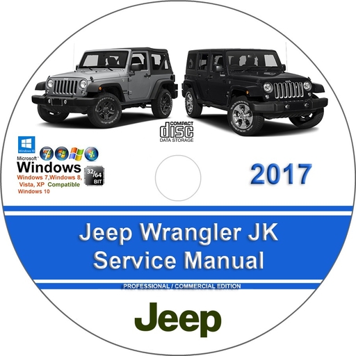 Jeep Wrangler 2017 Factory Service Repair Manual + Wiring