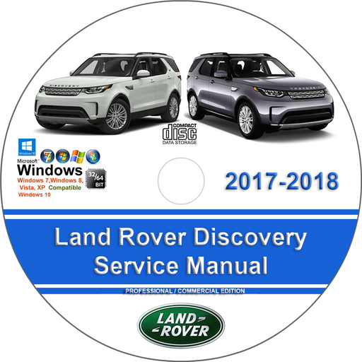 Land Rover Discovery 2017 2018 Factory Service Repair Manual + Wiring
