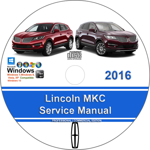 Lincoln MKC 2016 Factory Service Repair Manual + Wiring