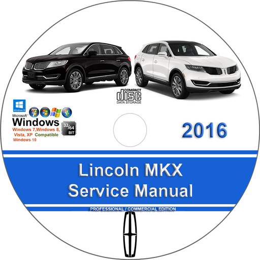 Lincoln MKX 2016 Factory Service Repair Manual + Wiring