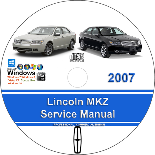 Lincoln MKZ 2007 Factory Service Repair Manual + Wiring