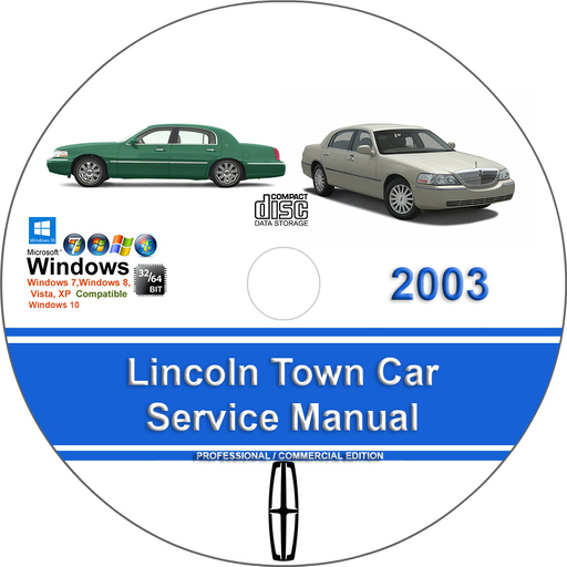 Lincoln Town Car 2003 Factory Service Repair Manual + Wiring
