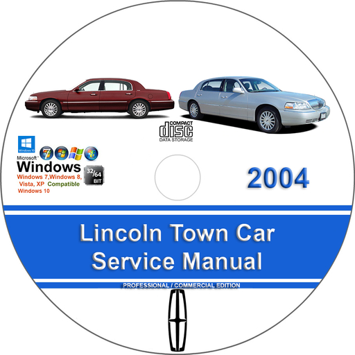Lincoln Town Car 2004 Factory Service Repair Manual + Wiring