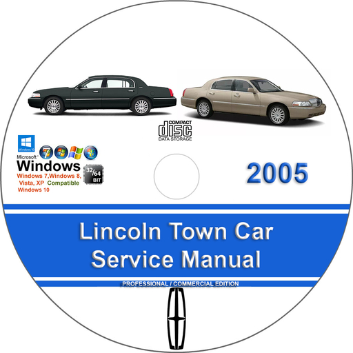 Lincoln Town Car 2005 Factory Service Repair Manual + Wiring