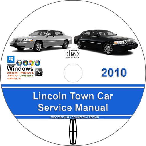 Lincoln Town Car 2010 Factory Service Repair Manual + Wiring