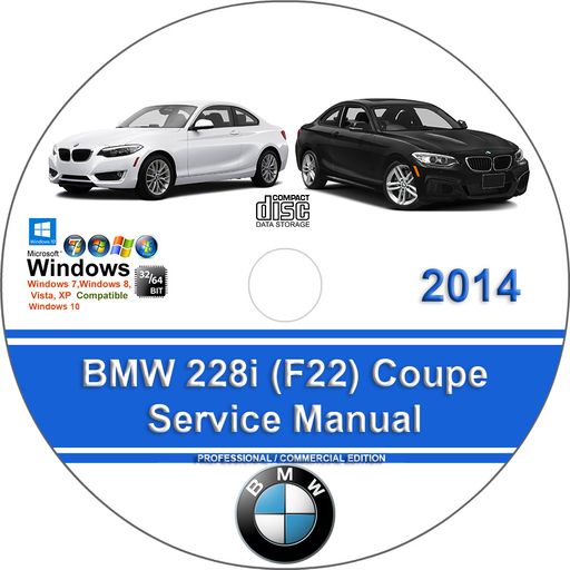BMW 228i 2014 Coupe Factory Service Repair Manual + Wiring