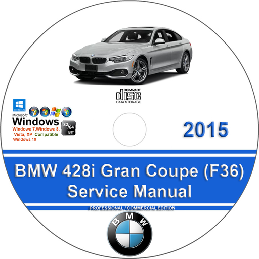 BMW 428i 2015 Gran Coupe Factory Service Repair Manual + Wiring
