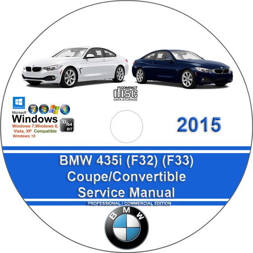 BMW 435i 2015 Coupe Convertible Factory Service Repair Manual + Wiring