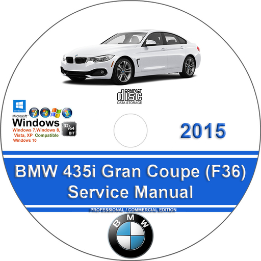 BMW 435i 2015 Gran Coupe Factory Service Repair Manual + Wiring