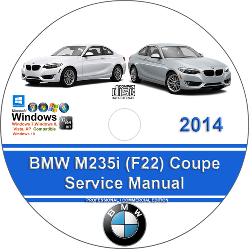 BMW M235i 2014 Coupe Factory Service Repair Manual + Wiring