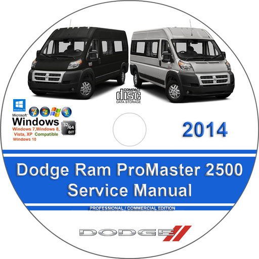 Dodge Ram ProMaster 2014 2500 Factory Service Repair Manual + Wiring