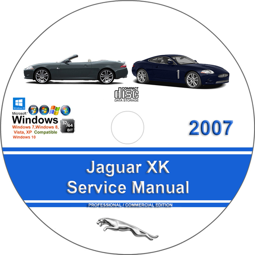 Jaguar XK 2007 Factory Service Repair Manual + Wiring