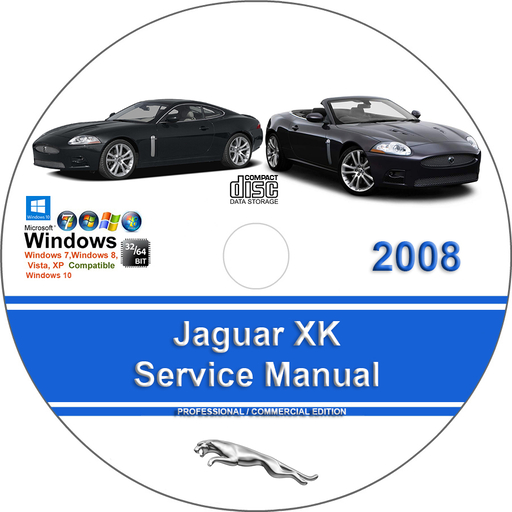 Jaguar 2008 XK Factory Service Repair Manual + Wiring