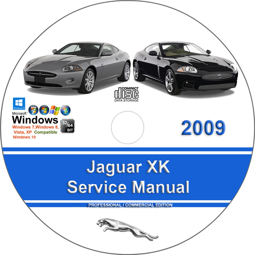 Jaguar XK 2009 Factory Service Repair Manual + Wiring