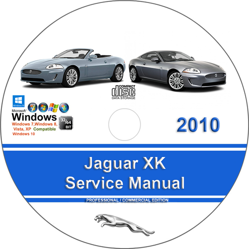 Jaguar XK 2010 Factory Service Repair Manual + Wiring