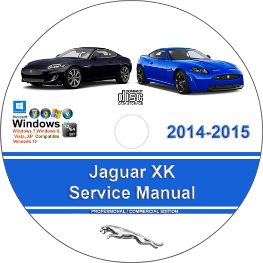 Jaguar XK 2014 2015 Factory Service Repair Manual + Wiring