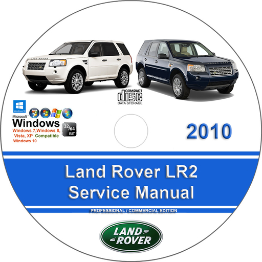 Land Rover LR2 2010 Factory Service Repair Manual + Wiring