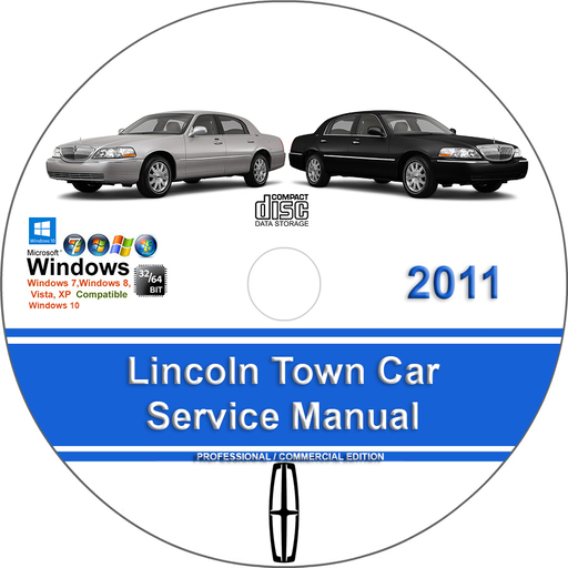 Lincoln Town Car 2011 Factory Service Repair Manual + Wiring