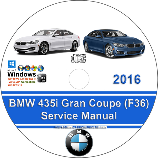 BMW 435i 2016 Gran Coupe Factory Service Repair Manual + Wiring