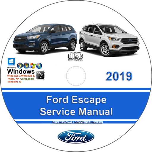 Ford Escape 2019 Factory Service Repair Manual + Wiring