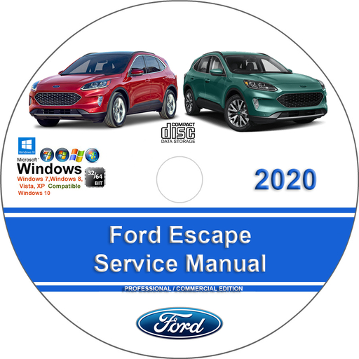 Ford Escape 2020 Factory Service Repair Manual + Wiring