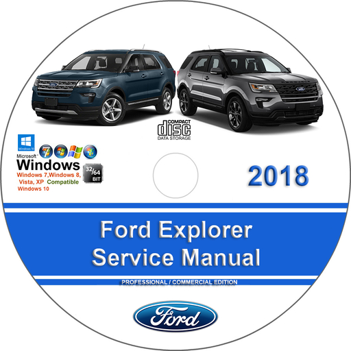 Ford Explorer 2018 Factory Service Repair Manual