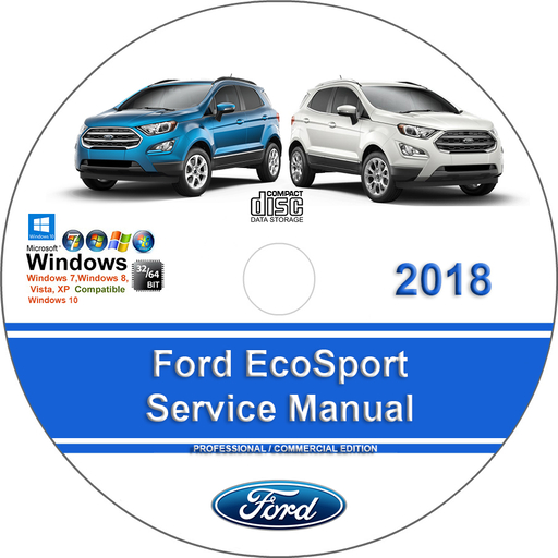 Ford EcoSport 2018 Factory Service Repair Manual + Wiring