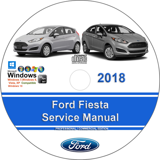 Ford Fiesta 2018 Factory Service Repair Manual + Wiring
