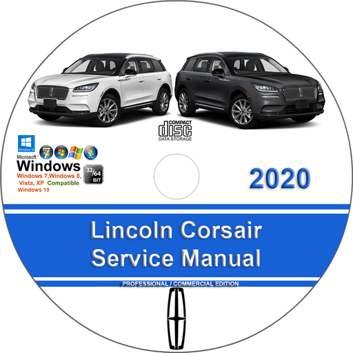 Lincoln Corsair 2020 Factory Service Repair Manual + Wiring