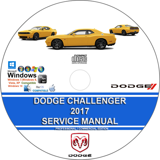 Dodge Challenger 2017 Factory Service Repair Manual + Wiring