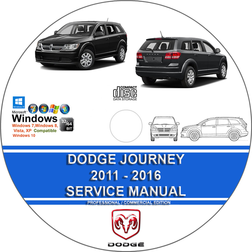 Dodge Journey 2011 2012 2013 2014 2015 2016 Factory Service Repair Manual + Wiring