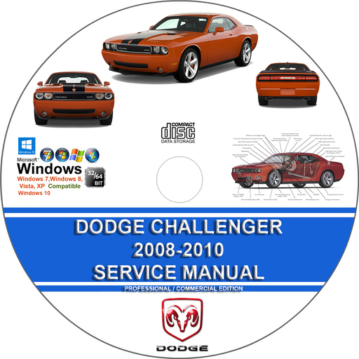 Dodge Challenger 2008 2009 2010 Factory Service Repair Manual + Wiring