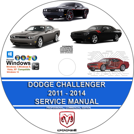 Dodge Challenger 2011 2012 2013 2014 Factory Service Repair Manual