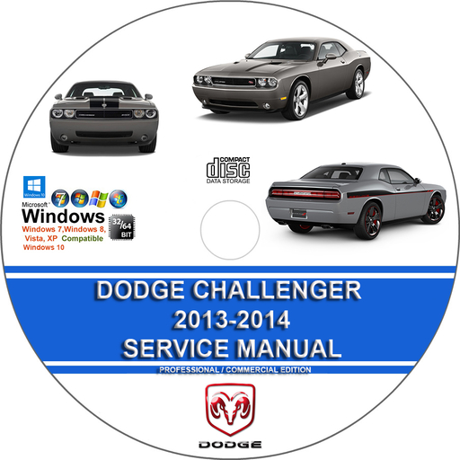 Dodge Challenger 2013 2014 Factory Service Repair Manual