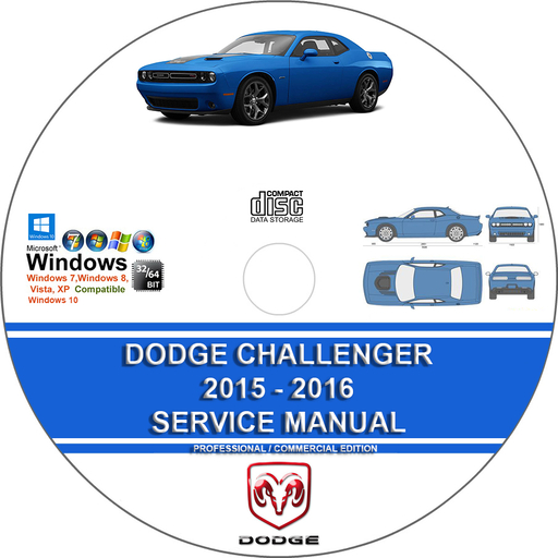 Dodge Challenger 2015 2016 Factory Service Repair Manual + Wiring