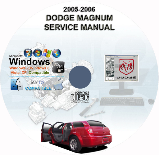 Dodge Magnum 2005 2006 Factory Service Repair Manual + Wiring