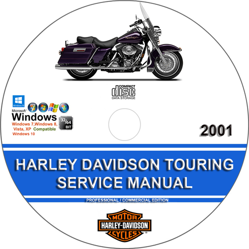 Harley Davidson 2001 Touring FLT Factory Service Repair Manual