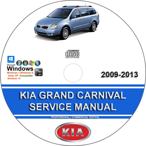 Kia Grand Carnival 2009 2010 2011 2012 2013 Factory Service Repair Manual
