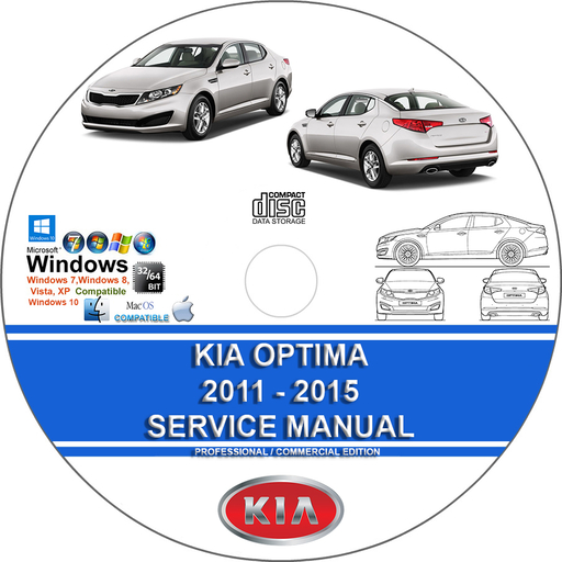 Kia Optima 2011 2012 2013 2014 2015 Factory Service Repair Manual + Wiring