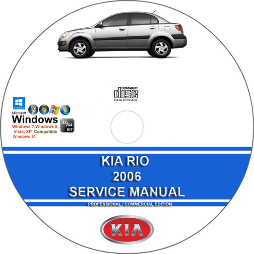 Kia Rio 2006 Factory Service Repair Manual
