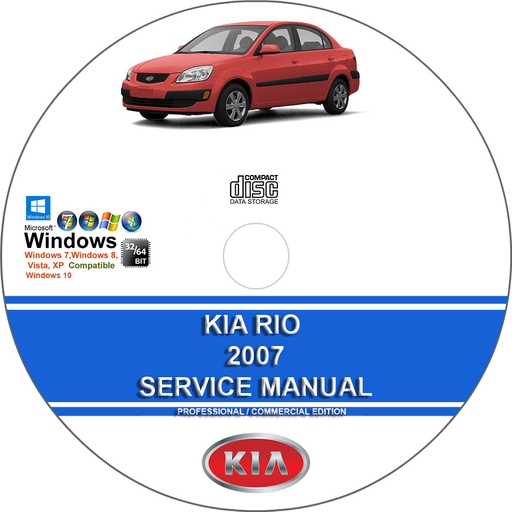 Kia Rio 2007 Factory Service Repair Manual