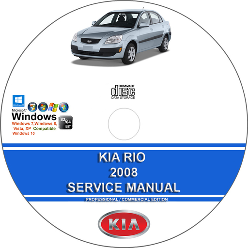 Kia Rio 2008 Factory Service Repair Manual