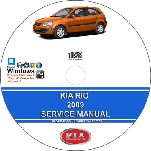 Kia Rio 2009 Factory Service Repair Manual